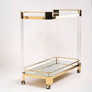 Trolley Ssteel Acrylic 80*42*80 cm
