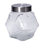 Alberto Glass Jar Star Shape With Metal Lid 1800Ml image number 2