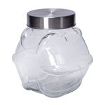 Alberto Glass Jar Star Shape With Metal Lid 1800Ml image number 1