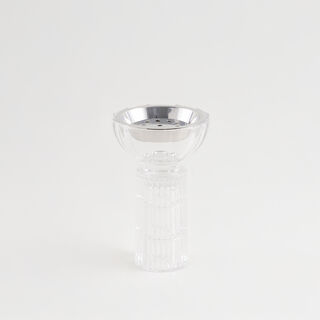 هومز مبخرة عود مضلعة زجاج 10*10*15.7سم