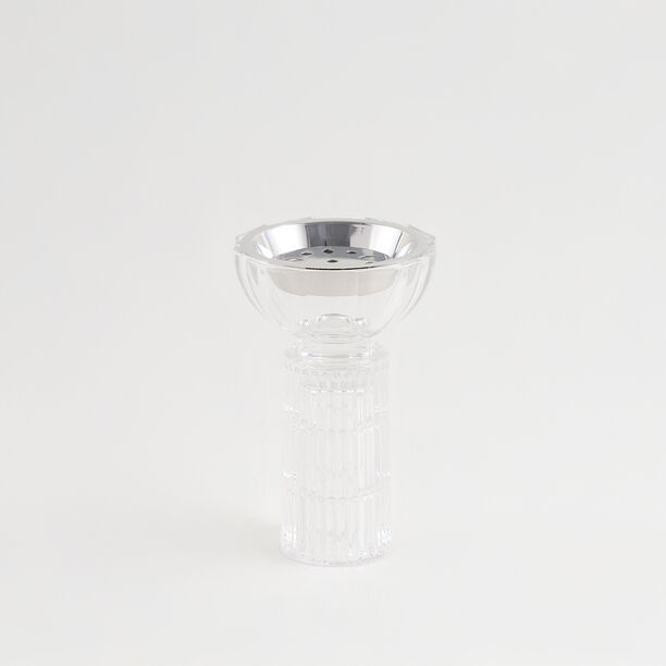 هومز مبخرة عود مضلعة زجاج 10*10*15.7سم image number 0