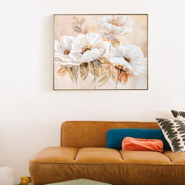 Wall Art Flower With Frame image number 2