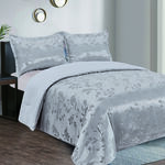 3 Pcs Jacquard Comforter Set Twin Size image number 0