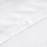 Boutique Blanche 4pcs duvet set queen size 200*240cm, white image number 5