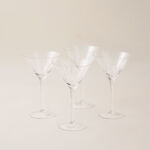 La Mesa 4 pcs elegant stem glass 11.4*11.4*18.2 cm image number 0