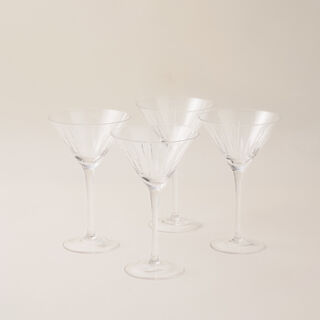 La Mesa 4 pcs elegant stem glass 11.4*11.4*18.2 cm