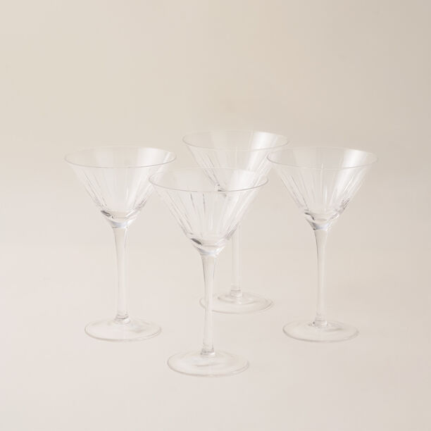 La Mesa 4 pcs elegant stem glass 11.4*11.4*18.2 cm image number 0