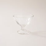 Borgonovo 3pcs glass ice cream bowls 260 ml image number 1