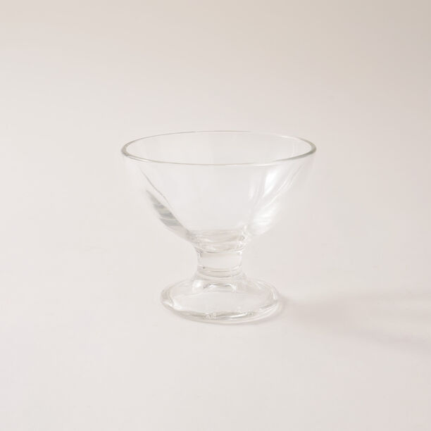 Borgonovo 3pcs glass ice cream bowls 260 ml image number 1