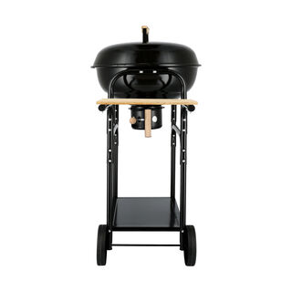 Trolley Kettle Grill In Black