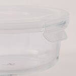 Alberto glass round food container 1100ml with lid vent image number 2