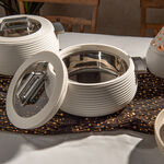 Alberto Food Warmer 3 Lt White Silver image number 0