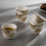 La Mesa Fairouz Gold Coffee Cups Set 12 Pieces image number 3