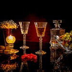 RCR transparent crystal glassware 6 pcs image number 5