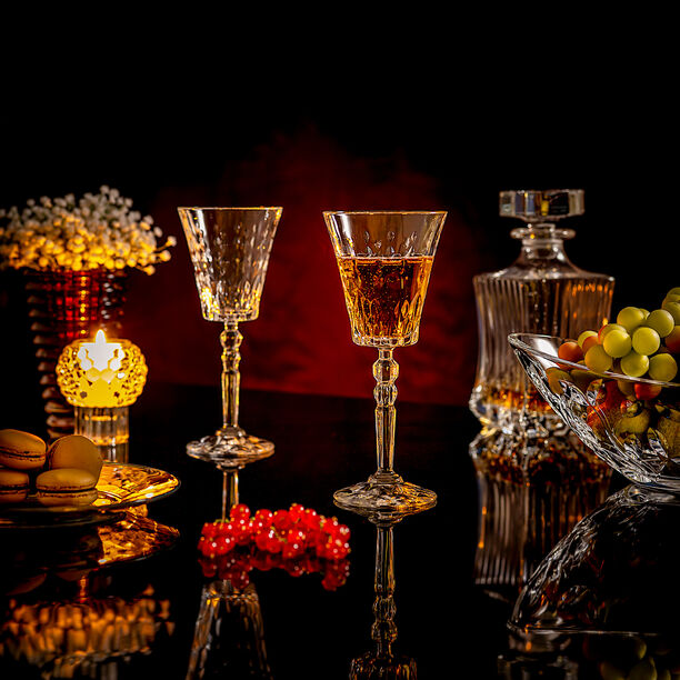 RCR transparent crystal glassware 6 pcs image number 5
