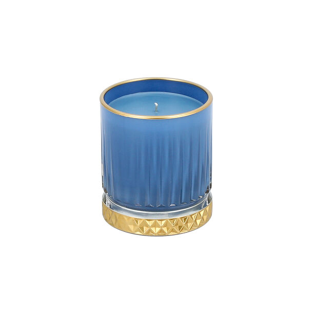 Gloria gold candle 7.5*8.5 Cm Blue image number 1