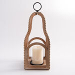 Lantern wood 22*22*56 cm image number 1