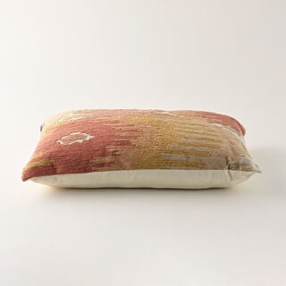 Cotton Embroidered Pillow Rectangular, Multicolor 50*30*12Cm