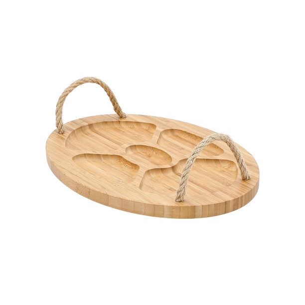 Bamboo Tray 37*26*8.5 cm image number 2