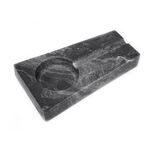 Cigar Ash Tray Black Marble image number 0