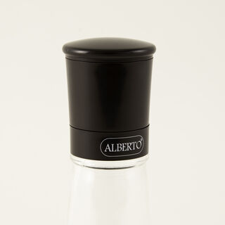 البرتو مطحنة ملح وفلفل زجاجية، شفاف، 5.25*5.25*17 سم