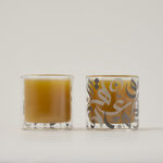 Dallaty grey glass Saudi coffee cups 6 pcs image number 0