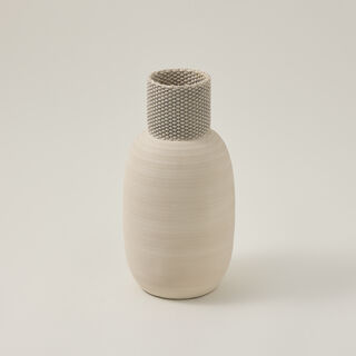 Waraq Ceramic Vase 15*15*29.5 Cm