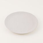 La Mesa stoneware dinner set with embossed pattern, white, 16 pieces image number 1