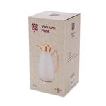 Dallety Steel Flask White/Chrome 1L image number 4
