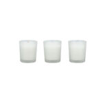 Glass Jar Candle 3 Piece Nordic Oud Fragrance Set 6.3*6.3 cm image number 1