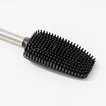 Cottage oval plastic toilet brush holder, beige image number 2