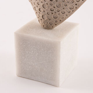 Homez resin fishy decorative sculpture 22.5*9*33.5cm, beige