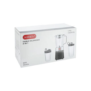 Alberto 3 in 1 plastic 600W 1.7L blender