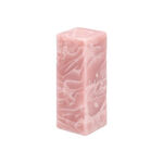 Marble Square Candle 8*8*20 cm Light Pink image number 1