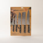 Samura set of 5 knives stainless steel, black image number 4