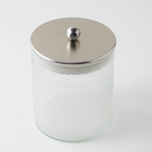 Alberto glass canister set 3pcs 12*12*14cm, silver image number 2