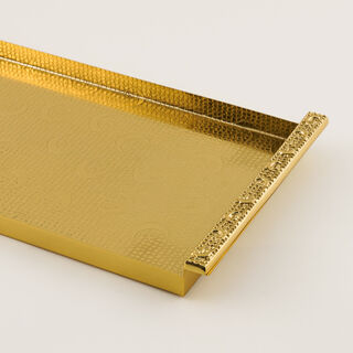 Dallaty Serving Tray, Gold, 46*24*3 Cm