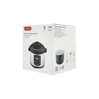 Alberto 8L 1200W granite pressure cooker