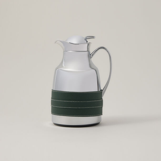 Dallaty steel vacuum flask blue chrome 1L image number 0