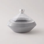 Dallaty date bowl porcelain grey color image number 1