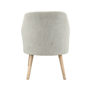 Arm Chair Light Gray