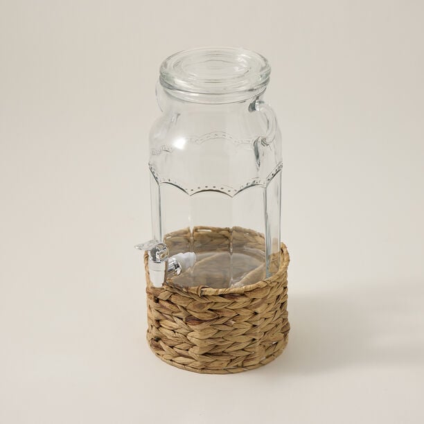 Alberto glass beverage dispenser with basket 3100ml image number 2