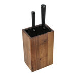Alberto Acacia Wood Knife Block Holder  image number 2