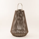 هومز فانوس ستوكو معدن 34.5*34.5*51سم، بني image number 0