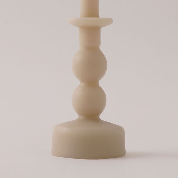 Homez Soya Wax Glow Candle, Beige 5.8*5.8*14Cm image number 2