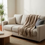 Super Soft Throw 127*152Cm Natural image number 4