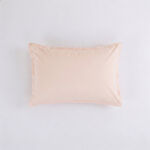 Boutique Blanche Pillow Cover Set 100% Cotton 200Tc Percale Standard Pink 75*50 Cm image number 4