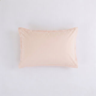 Boutique Blanche Pillow Cover Set 100% Cotton 200Tc Percale Standard Pink 75*50 Cm