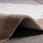 Homez Hand Tufted Wool Rug Beige/Multi Wool image number 3