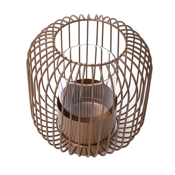 Metal Candle Holder Gold image number 1